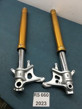 COPPIA STELI FORCELLA POCO PIEGATI APRILIA RS 660 RS660 900 KM  2020 2021 2022