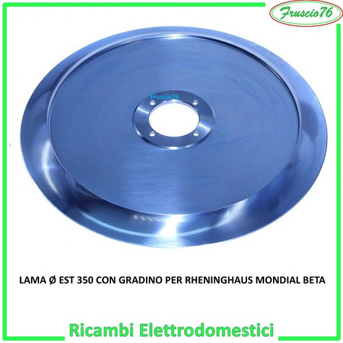 Lama acciaio per affettatrice - acciaio,