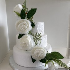 Cake topper matrimonio fiori