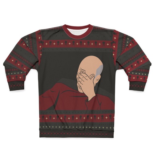 Star trek christmas maglione - star,