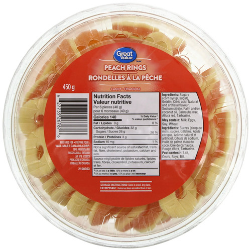 Caramelle gommose con anelli