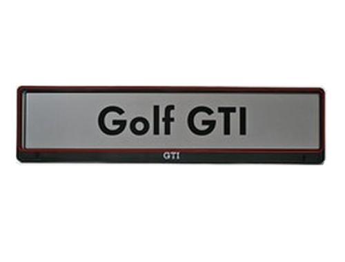 Gti portatarga targa - 2x,