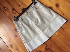 GONNA NUOVA MAI INDOSSATA ECOPELLE E TESSUTO TG S/M