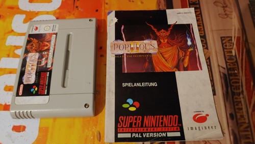 Populous snes super - snes,