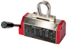 Sollevatore magnetico magneti permanenti sollevamento lamiere 500 kg LTF 220.02