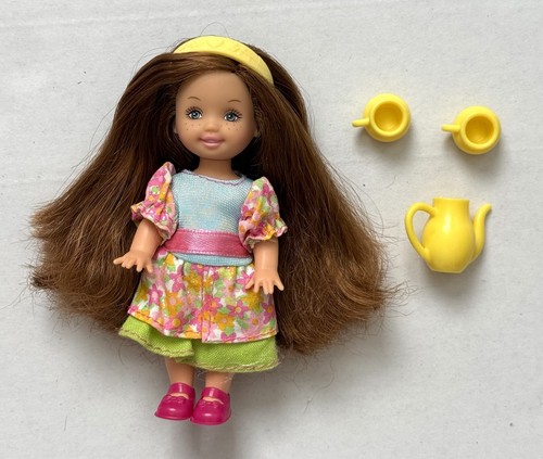 Barbie tea party play - tea,