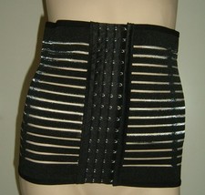 BUSTINO ELASTICO STRINGIVITA NERO SEXY LINGERIE LEGGI LE MISURE