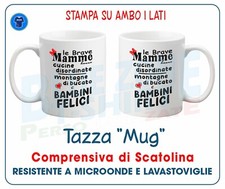 Tazza Mamma Le Brave Mamme hanno cucine disordinate bambini felici Idea Regalo