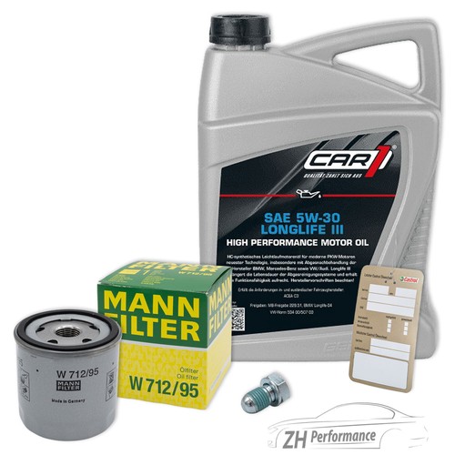 Filtro olio mann - olio, 5w-30