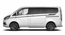 Strisce laterali adesivi set decalcomania adatto per Ford Tourneo Transit Custom C