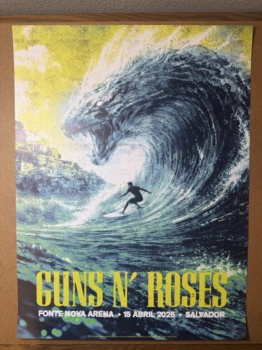 Poster concerto ufficiale guns - poster,