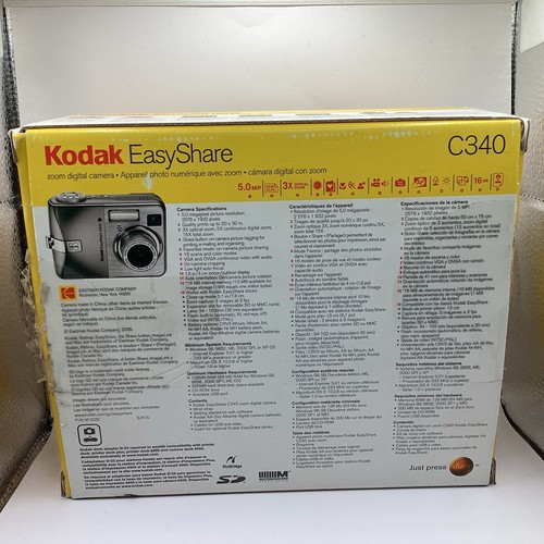 Kodak easyshare c340 5mp - easyshare,
