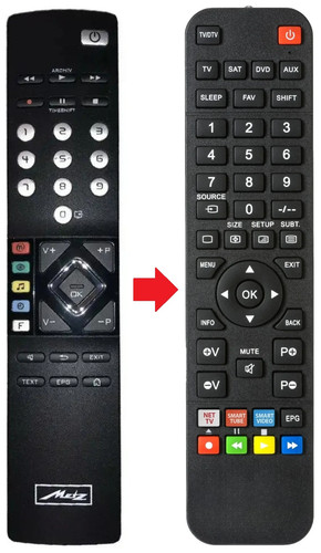 Telecomando adatto per metz - adatto,