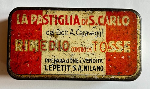 Mo550 scatola latta vintage - di,