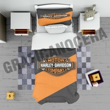 Plaid in pile Harley Davidson