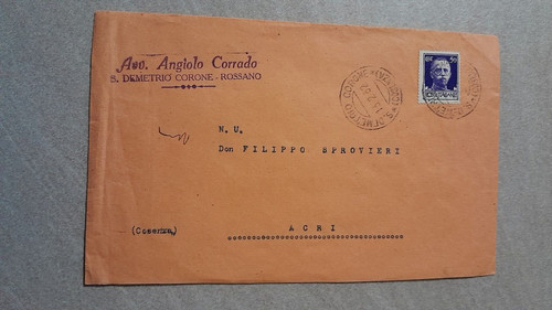 1932 ottima busta - , viaggiata