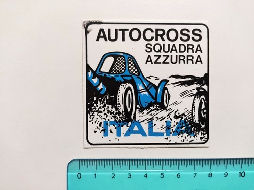 Adesivo autocross squadra - adesivo,