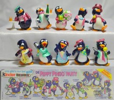 SORPRESINE KINDER FERRERO SERIE VINTAGE PEPPY PINGO PARTY SCEGLI FIGURE TOP RAR