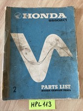 Honda Cyclomoteur SS50 ZK1 liste catalogue pièce détachée édition 1973