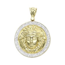 Ciondolo uomo oro stile - ciondolo,