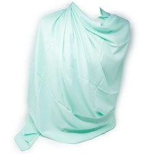 Stola verde acqua misto seta