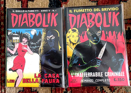 Diabolik ristampa 1966 - diabolik, n.
