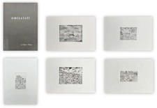 GIOVANNI OMICCIOLI (1901-1975)  I miei orti, 1971 Cartella con 5 Acquaforte Rara