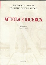 Scuola e Ricerca anno I - 2015