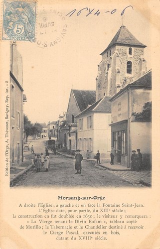 Cpa morsang sur - morsang, orge