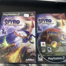 The Legend of Spyro Dawn of the Dragon Sony PlayStation 2 PS2 CIB manuale testato