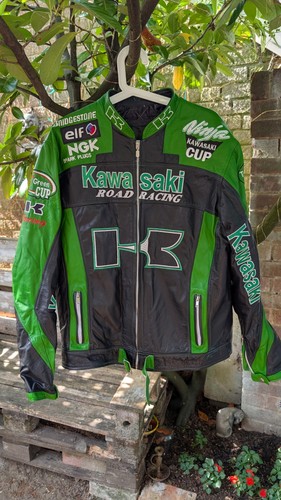 Rara giacca moto kawasaki - moto,