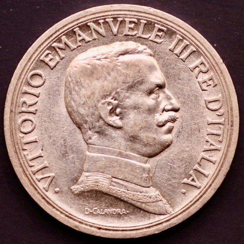 Italia lire 1916 - lire, vittorio