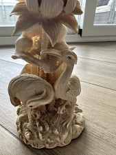 avorio antico Statuetta Finemente Intagliata 