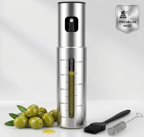 Spruzzino olio acciaio - in,