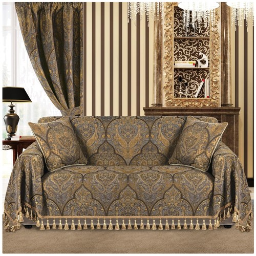 Elegante copridivano jacquard