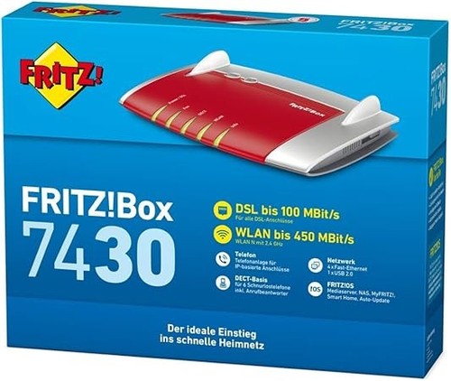 Avm fritz box 7430 router - fritz!box,