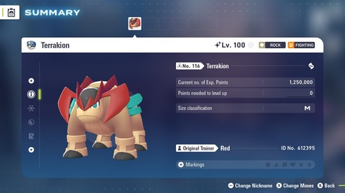 Ivs shiny terrakion - shiny, br