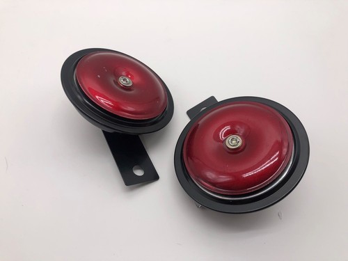 Coppia trombe cromate clacson - coppia,