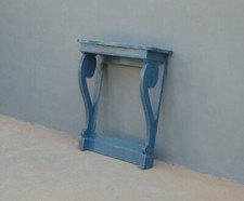 Console da parete mobile da ingresso laccato Shabby Chic, '900 - L 85,5 cm!