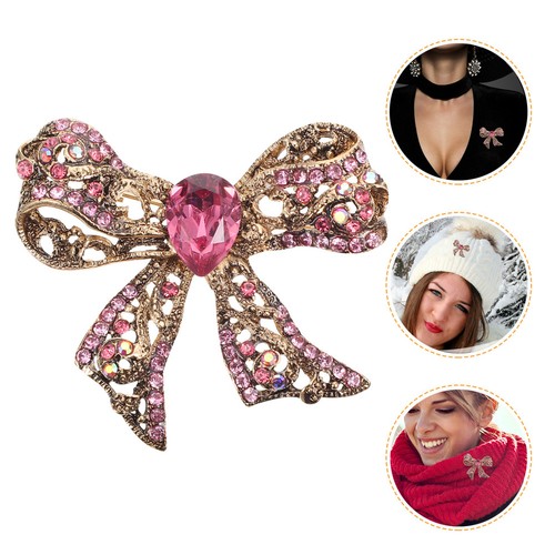 Spilla bowknot revers bling - spilla,