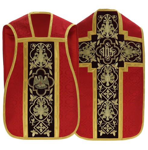 Pianeta rossa con stola - rossa,