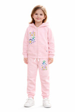 Tuta bambina bluey rosa con