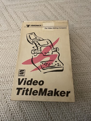 Videonics video - videonics,