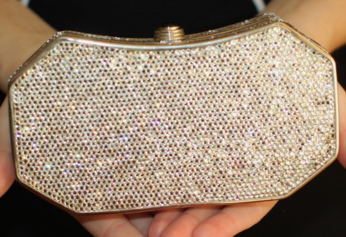 Clutch judith leiber cristallo - clutch,
