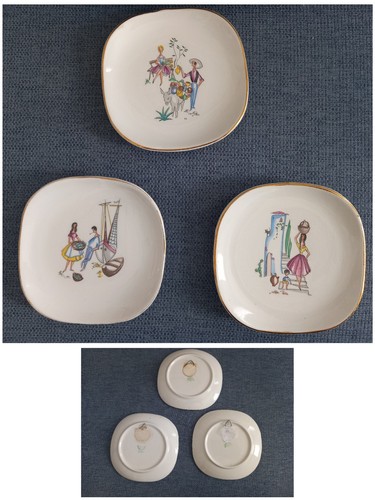 Vintage piattini piatti piatto - piattini,