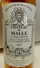 SAUTERNES - CHATEAU DE MALLE