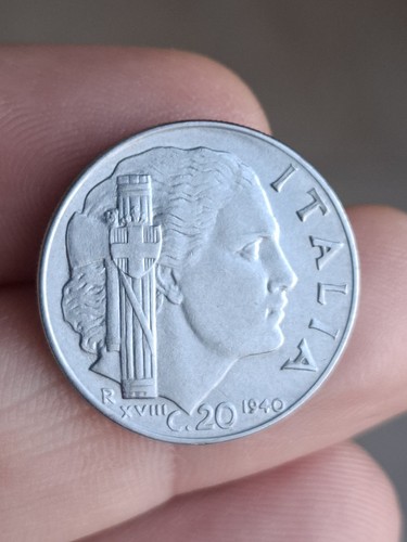 Moneta centesimi di - di, lire
