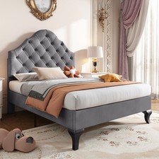 Letto imbottito 90x200 con