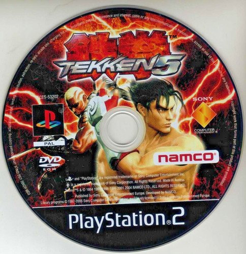 Tekken ps2 playstation pal - 5,