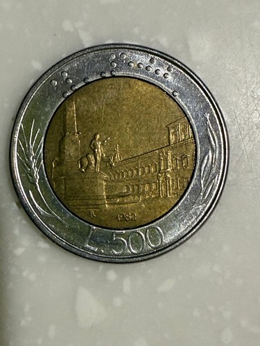 1982 italy 500 - italy, lire